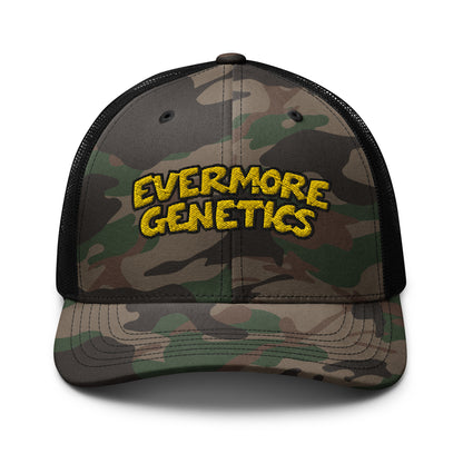 Evermore Classic Logo Camouflage Trucker Hat