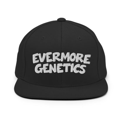 Evermore Genetics Embroidered Snapback Hat