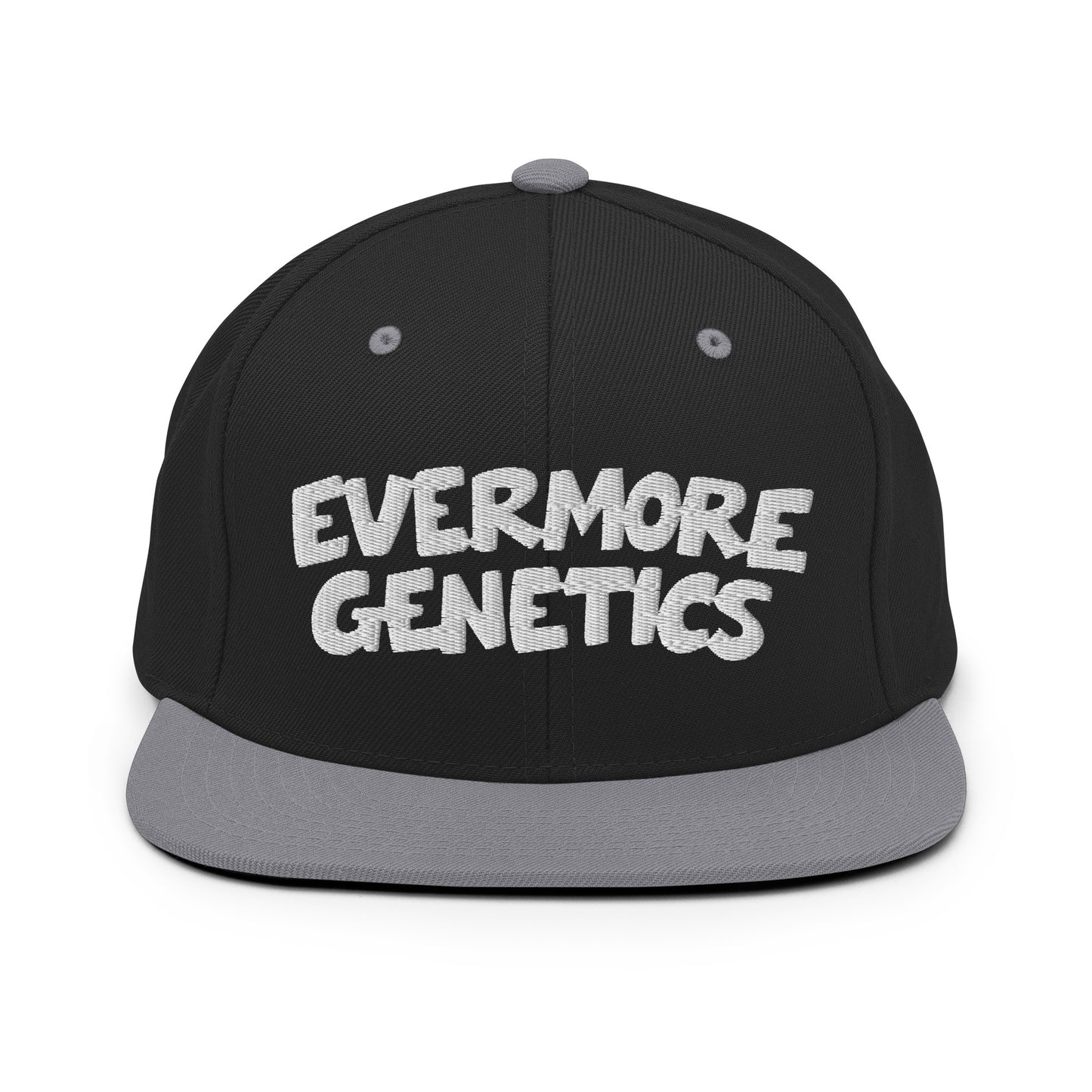 Evermore Genetics Embroidered Snapback Hat