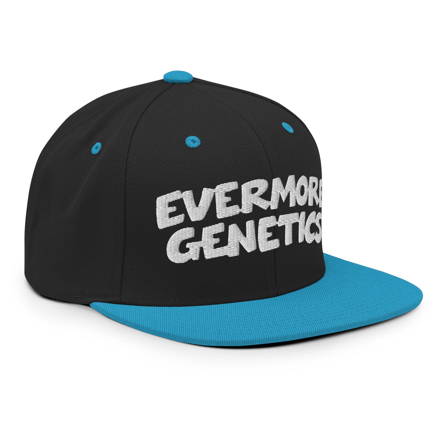 Evermore Genetics Embroidered Snapback Hat