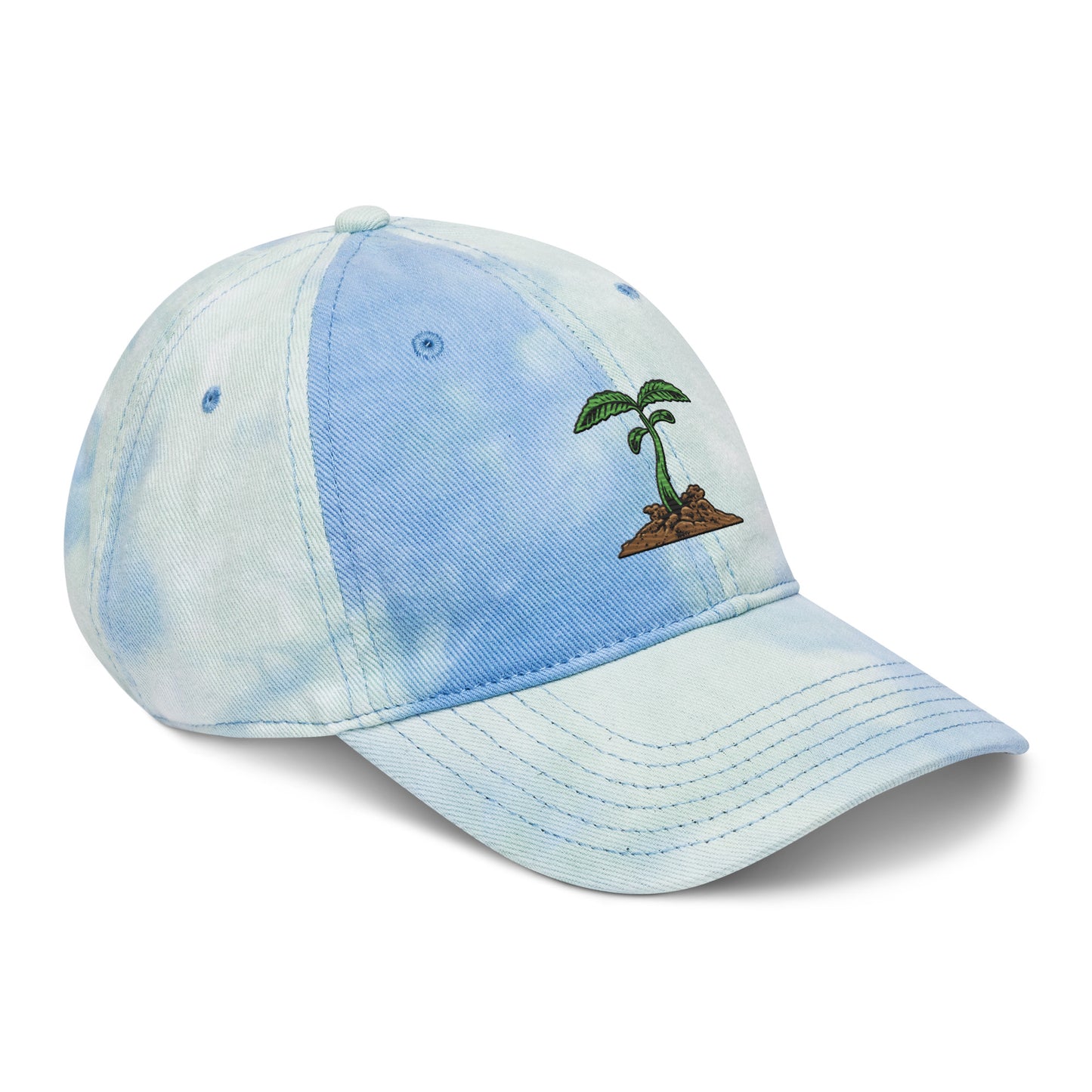 Evermore Sprout Clouds Tie dye Dad Hat