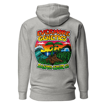 Evermore Genetics Classic Carbon Grey Unisex Hoodie